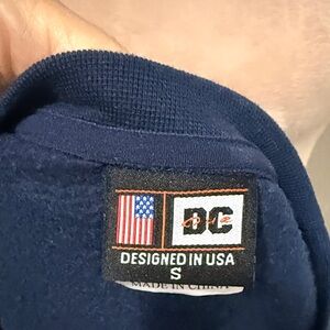 Washington Navy Crew Neck Sweater